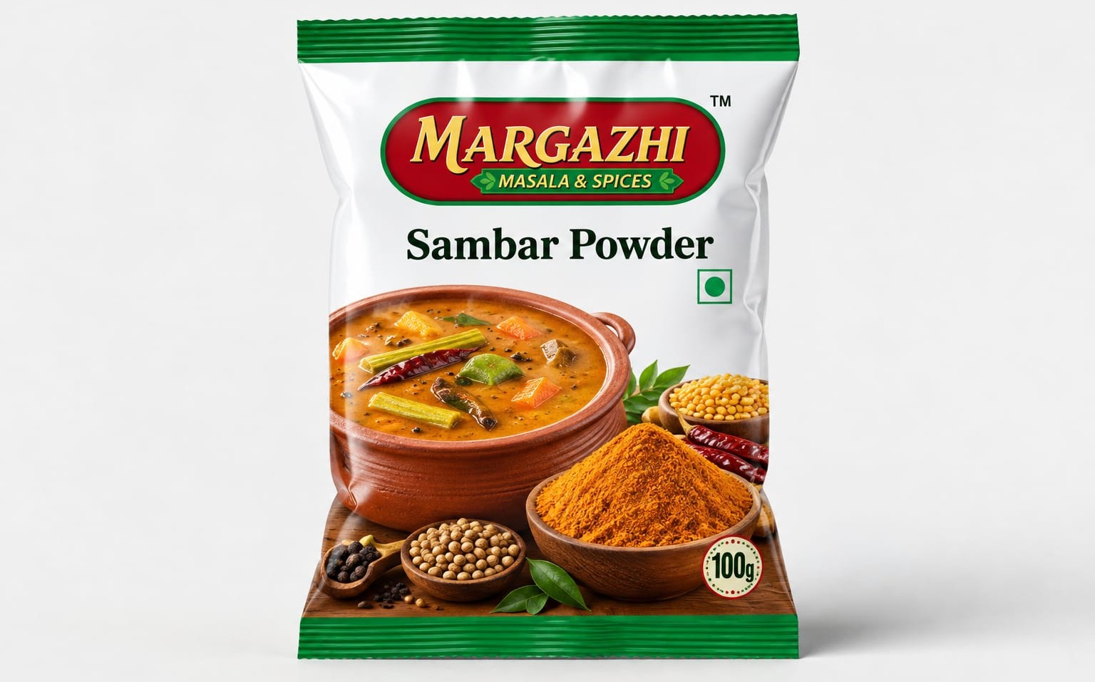 Traditional South Indian sambar powder blend